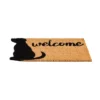Evergreen Dog Welcome Shaped Indoor Outdoor Natural Coir Doormat 1'4"x2'4" Brown -Evergreen Store GUEST e4f514fa 62dd 41cc a06f 897e972a8d87