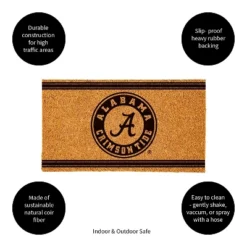 Evergreen University Of Alabama Logo Turf Mat, Brown- 28 X 16 Inches Indoor Outdoor Doormat -Evergreen Store GUEST f02b3d52 ce24 44fe b46a e2275658a3b2