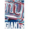 Evergreen NFL New York Giants Garden Suede Flag 12.5 X 18 Inches Indoor Outdoor Decor