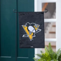 Evergreen NHL Pittsburgh Penguins Garden Applique Flag 12.5 X 18 Inches Indoor Outdoor Decor