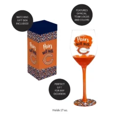 Evergreen Chicago Bears, 17oz Boxed Stemware -Evergreen Store GUEST fc9861f6 70cc 427a ade2 b9696c06b6e9